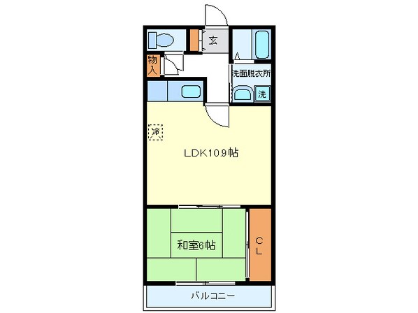 ロイヤルハイムの物件間取画像